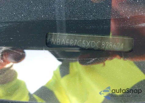 2013 BMW 535I из США, поврежденный, VIN WBAFR7C5XDC828624